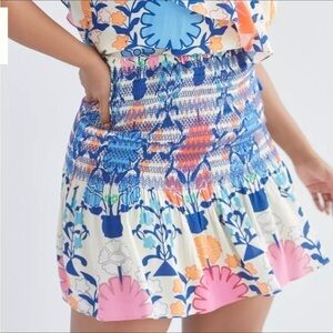 Anthropologie Plenty Tracy Reece flounce skirt Sz XS